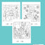 Happy Easter Color by Number for Kids 4-8