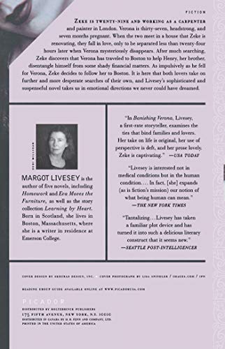 Banishing Verona: A Novel — back cover