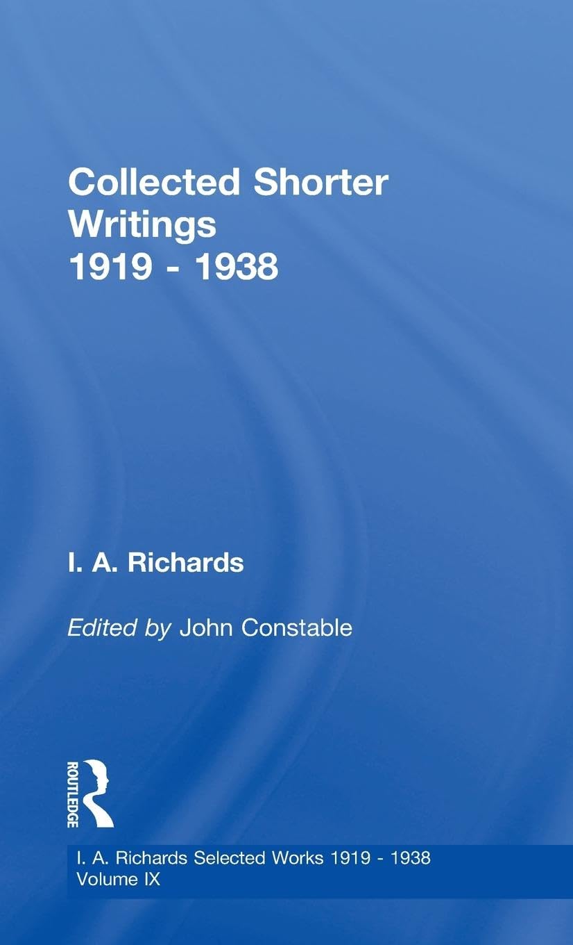 Collected Shorter Writings V9 (Selections, 9)