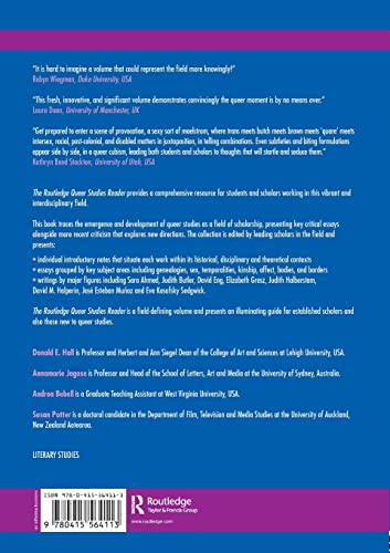The Routledge Queer Studies Reader (Routledge Literature Readers)