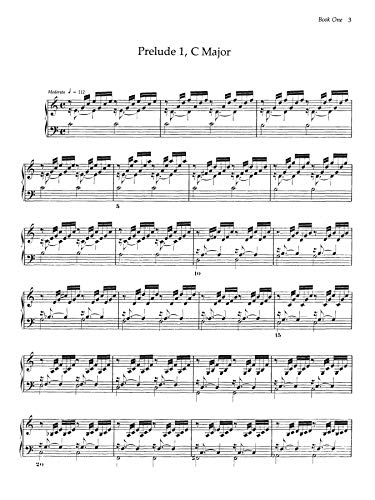 The Well-Tempered Clavier: Books I and II, Complete (Dover Classical Piano Music)