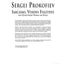 Sarcasms, Visions Fugitives and Other Short Works for Piano (Dover Classical Piano Music)