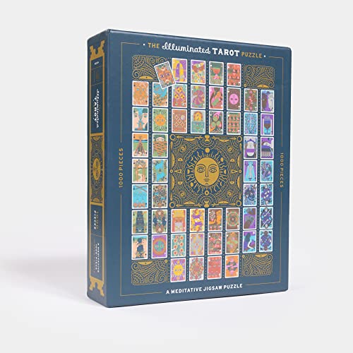 Clarkson Potter The Illuminated Tarot Puzzle: A Meditative 1000-Piece Jigsaw Puzzle: Jigsaw Puzzles for Adults