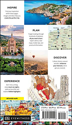 DK Eyewitness Mexico (Travel Guide) — back cover