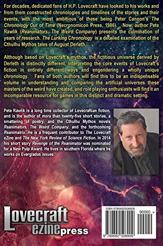 The Lurking Chronology: A Timeline of the Derleth Mythos