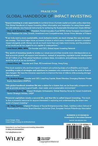 Global Handbook of Impact Investing: Solving Global Problems Via Smarter Capital Markets Towards A More Sustainable Society