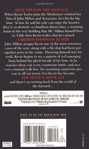 The Devil's Advocate by Neiderman, Andrew