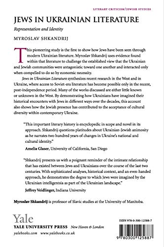 Jews in Ukrainian Literature: Representation and Identity