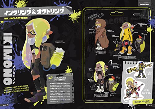 SPLATOON 3 IKASU ARTBOOK (ARTBOOK VO JAPONAIS)