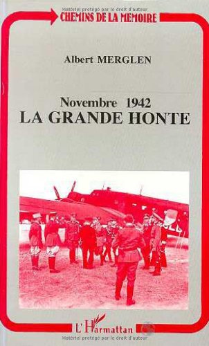 Novembre 1942: La grande honte