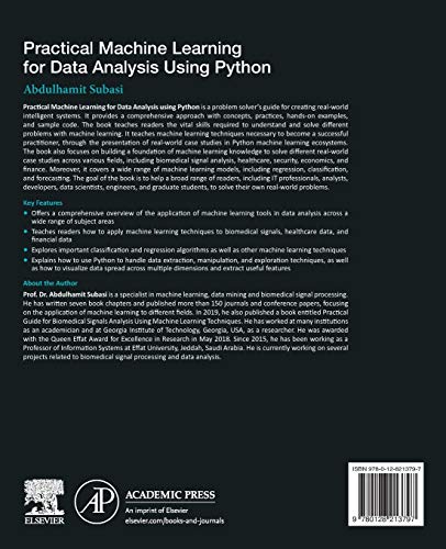 Practical Machine Learning for Data Analysis Using Python