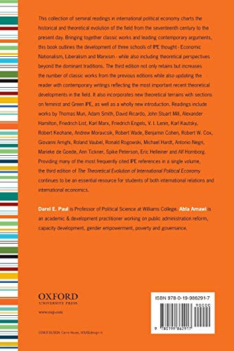 The Theoretical Evolution of International Political Economy, Third Edition: A Reader