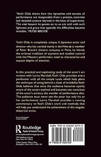 The Invisible Actor (Theatre Arts (Routledge Paperback))
