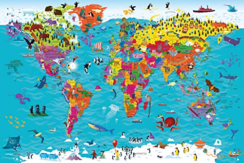 Collins Childrens World Map