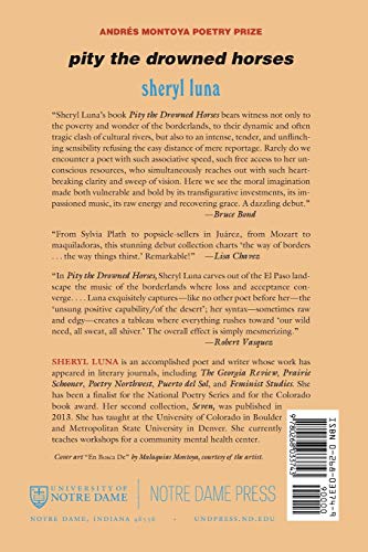 Pity the Drowned Horses (Andrés Montoya Poetry Prize)