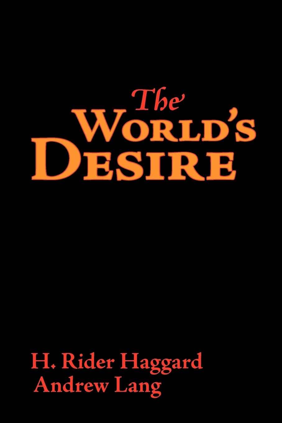 The World's Desire