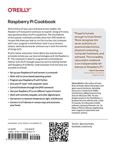 Raspberry Pi Cookbook: Software and Hardware Problems and Solutions