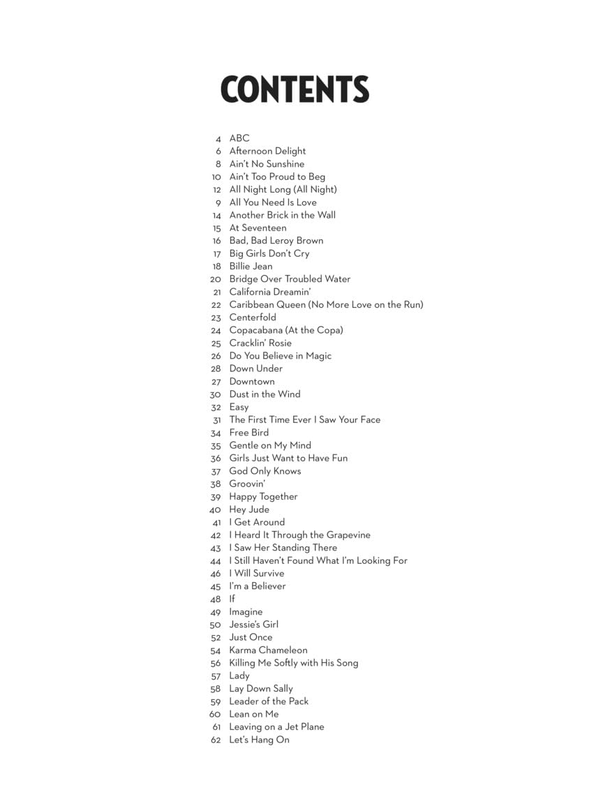 101 Popular Songs: for Tenor Sax