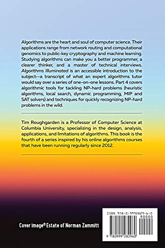 Algorithms Illuminated (Part 4): Algorithms for NP-Hard Problems — back cover
