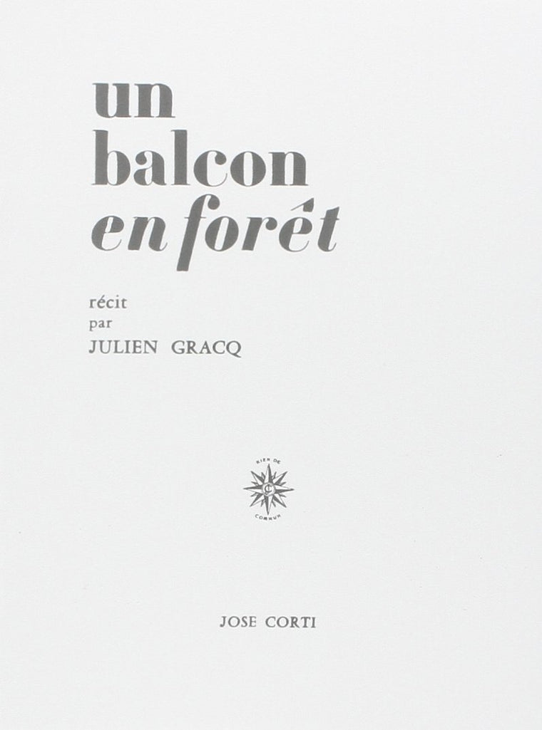Balcon en fort