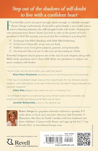 A Confident Heart: How to Stop Doubting Yourself & Live in the Security of God's Promises