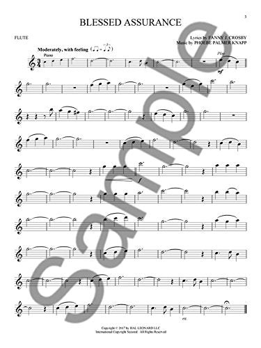 Gospel Hymns for Flute: Instrumental Play-Along (Instrumental Instrumental Play-Along)