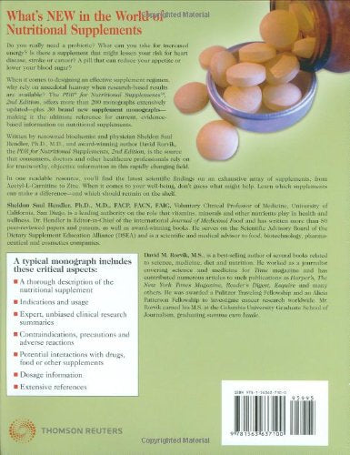 PDR for Nutritional Supplements
