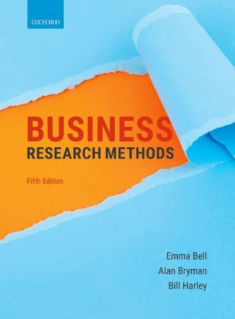 BUSINESS RESEARCH METHODS 5E by Bell, Emma