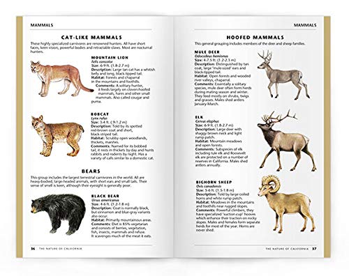 The Nature of California: An Introduction to Familiar Plants, Animals & Outstanding Natural Attractions (Waterford Press Field Guide)