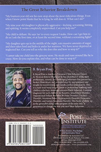 The Great Behavior Breakdown by B. Bryan Post