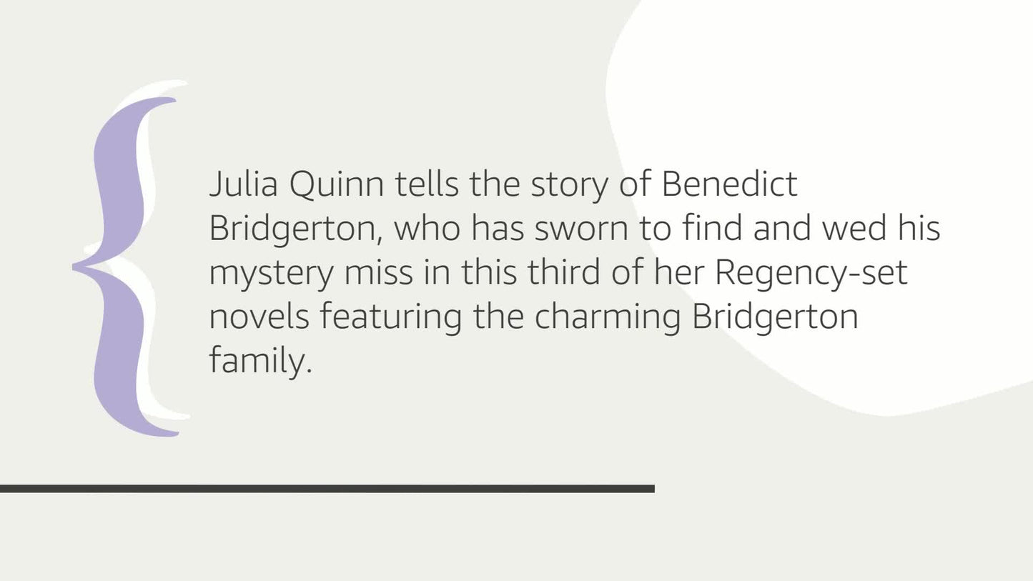 An Offer from a Gentleman: Benedict's Story, The Inspiration for Bridgerton Season Four