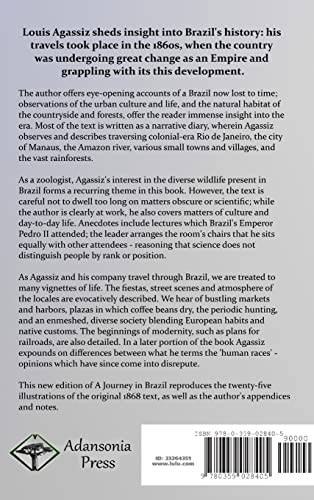 A Journey in Brazil: A Travel Journal of Rio de Janeiro, Manaus, the Amazon River and Rainforests, Featuring Brazilian History, Food, Culture and the Native South Americans (Hardcover)