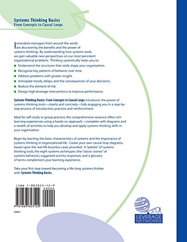 Systems Thinking Basics: From Concepts to Causal Loops