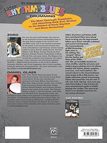 The Commandments of Early Rhythm and Blues Drumming: A Guided Tour Through the Musical Era That Birthed Rock 'n' Roll, Soul, Funk, and Hip-Hop, Book & Online Audio