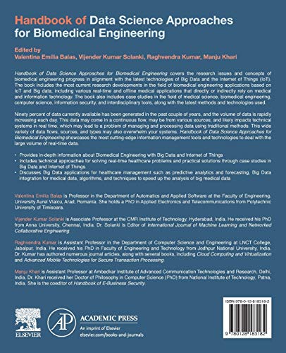 Handbook of Data Science Approaches for Biomedical Engineering