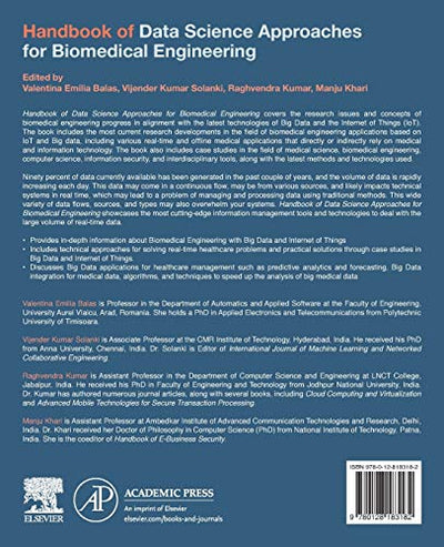 Handbook of Data Science Approaches for Biomedical Engineering