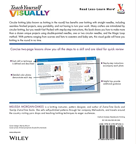 Teach Yourself VISUALLY Circular Knitting by Morgan-Oakes, M