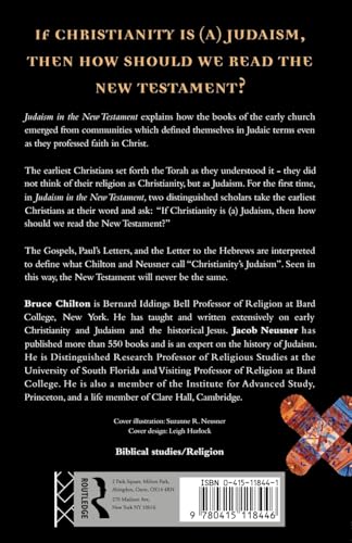 Judaism in the New Testament: Practices and Beliefs