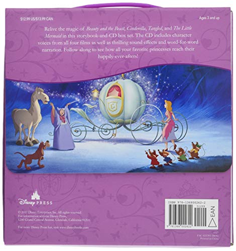 Disney Princess Read-Along Storybook and CD Boxed Set