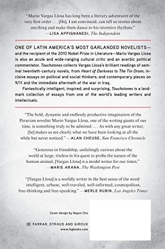Touchstones: Essays on Literature, Art, and Politics