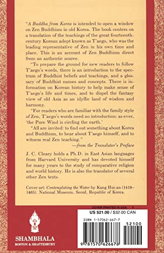 A Buddha from Korea: The Zen Teachings of Taego