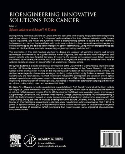 Bioengineering Innovative Solutions for Cancer