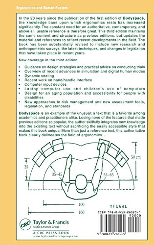 Bodyspace: Anthropometry, Ergonomics and the Design of Work, Third Edition