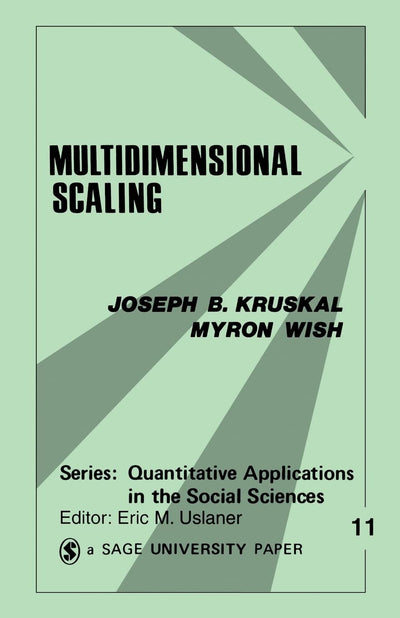 Multidimensional Scaling (Quantitative Applications in the Social Sciences)