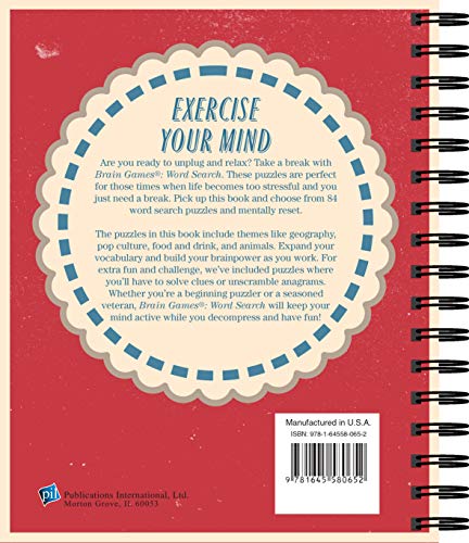 Brain Games - Word Search Puzzles (Exercise Your Mind)