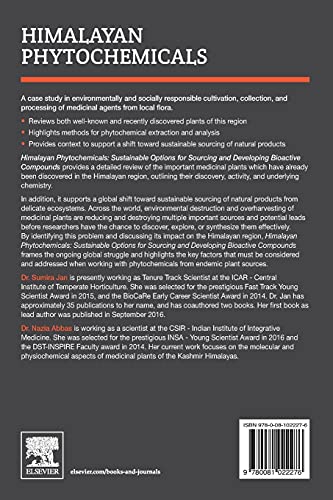 Himalayan Phytochemicals: Sustainable Options for Sourcing and Developing Bioactive Compounds