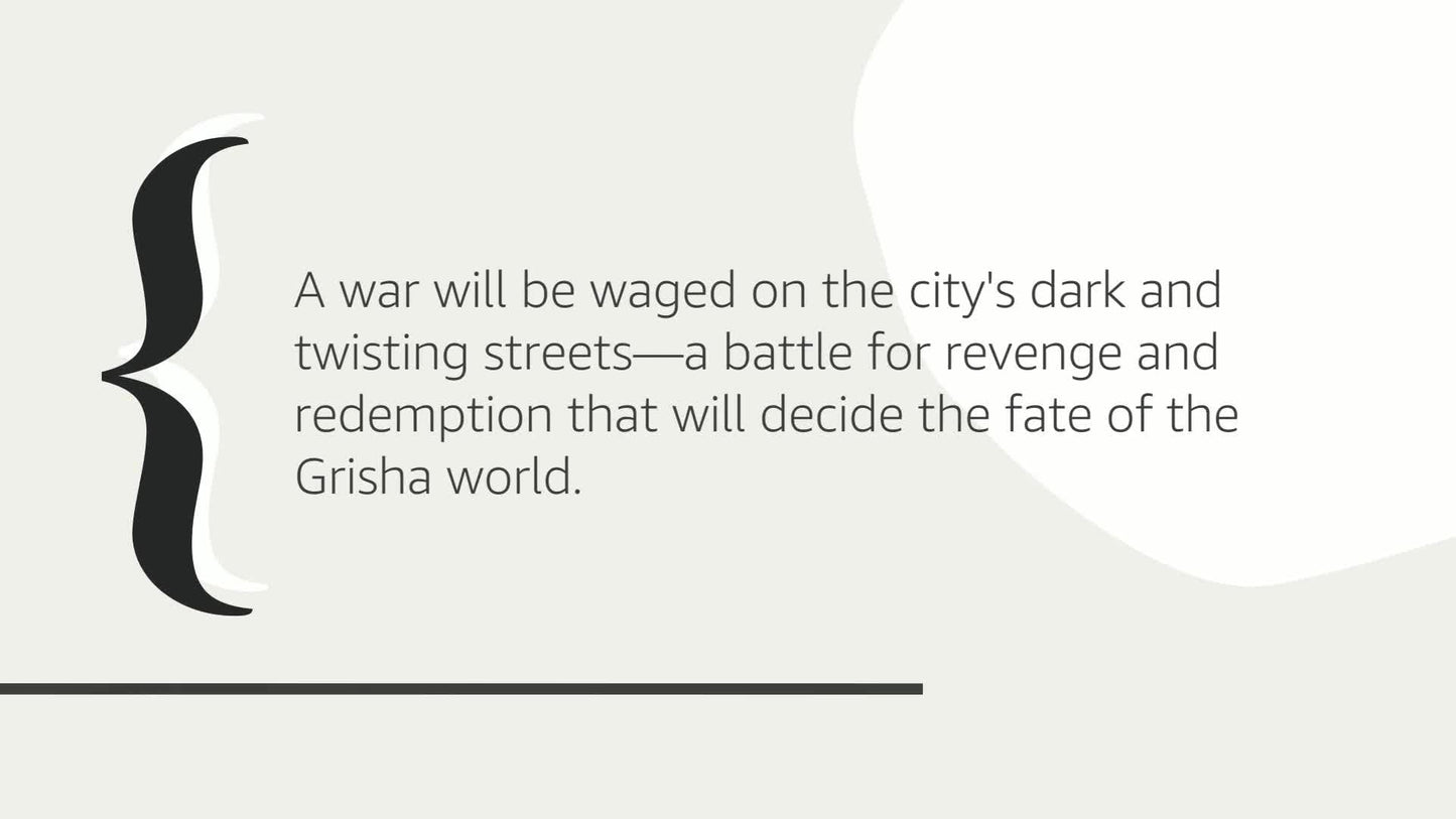 Crooked Kingdom: A Sequel to Six of Crows