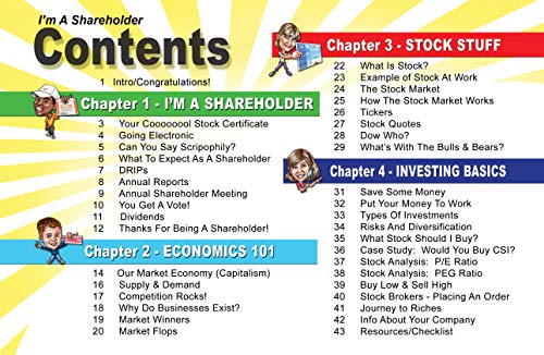 I'm A Shareholder Kit: The Basics About Stocks - For Kids/Teens
