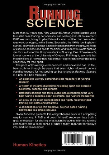 Running Science (Sport Science) — back cover