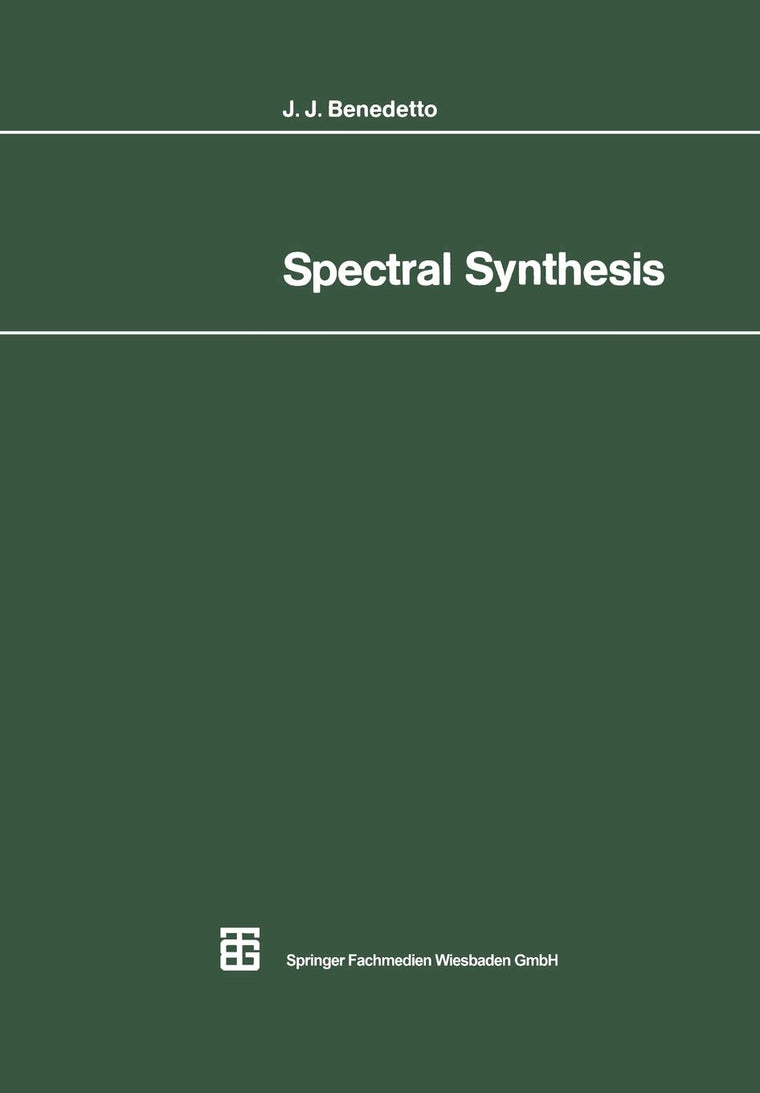 Spectral Synthesis (German Edition)